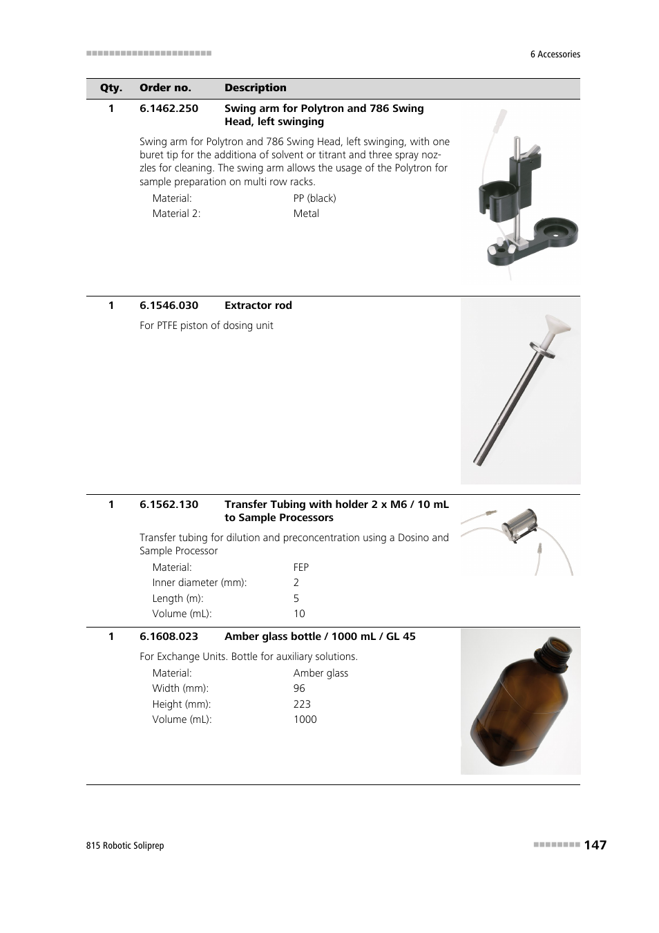 Metrohm 815 Robotic Soliprep User Manual | Page 155 / 180