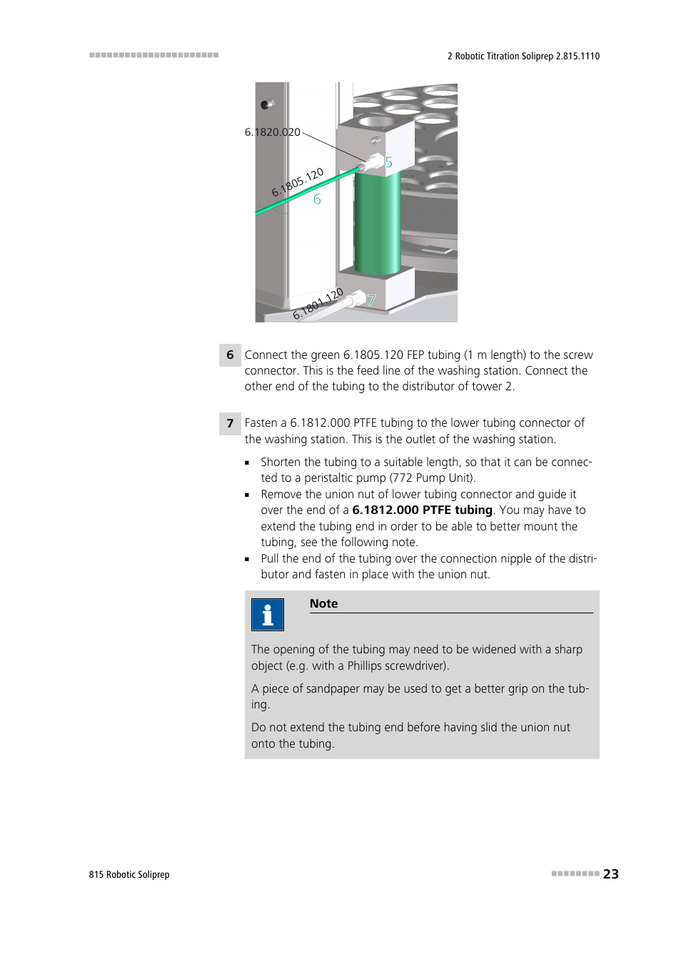 Metrohm 815 Robotic Soliprep User Manual | Page 31 / 180