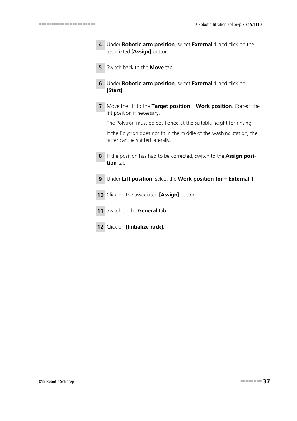 Metrohm 815 Robotic Soliprep User Manual | Page 45 / 180
