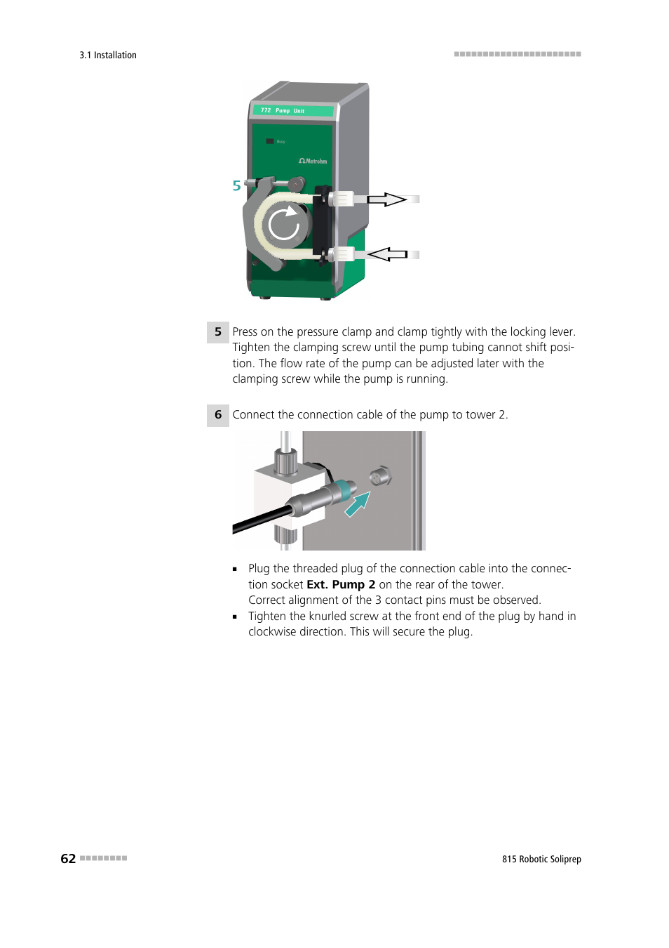 Metrohm 815 Robotic Soliprep User Manual | Page 70 / 180