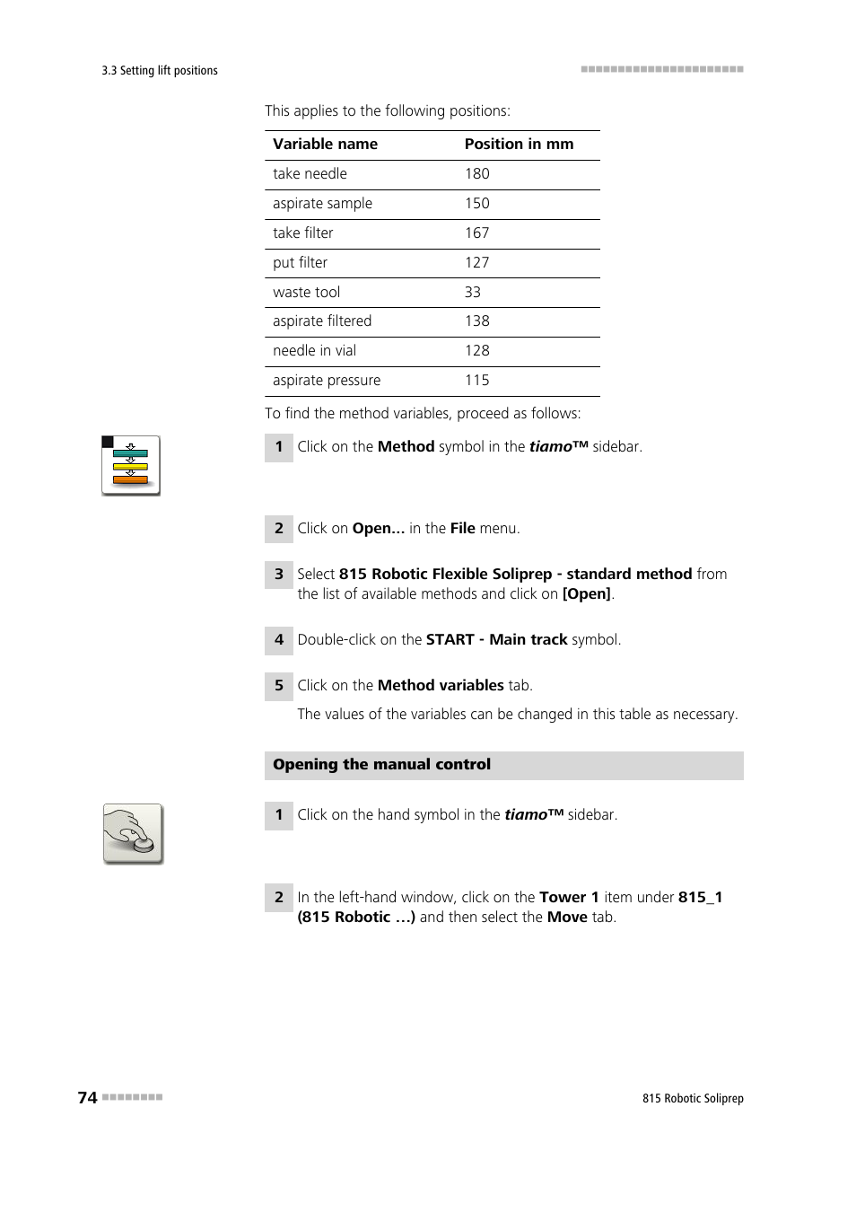 Metrohm 815 Robotic Soliprep User Manual | Page 82 / 180