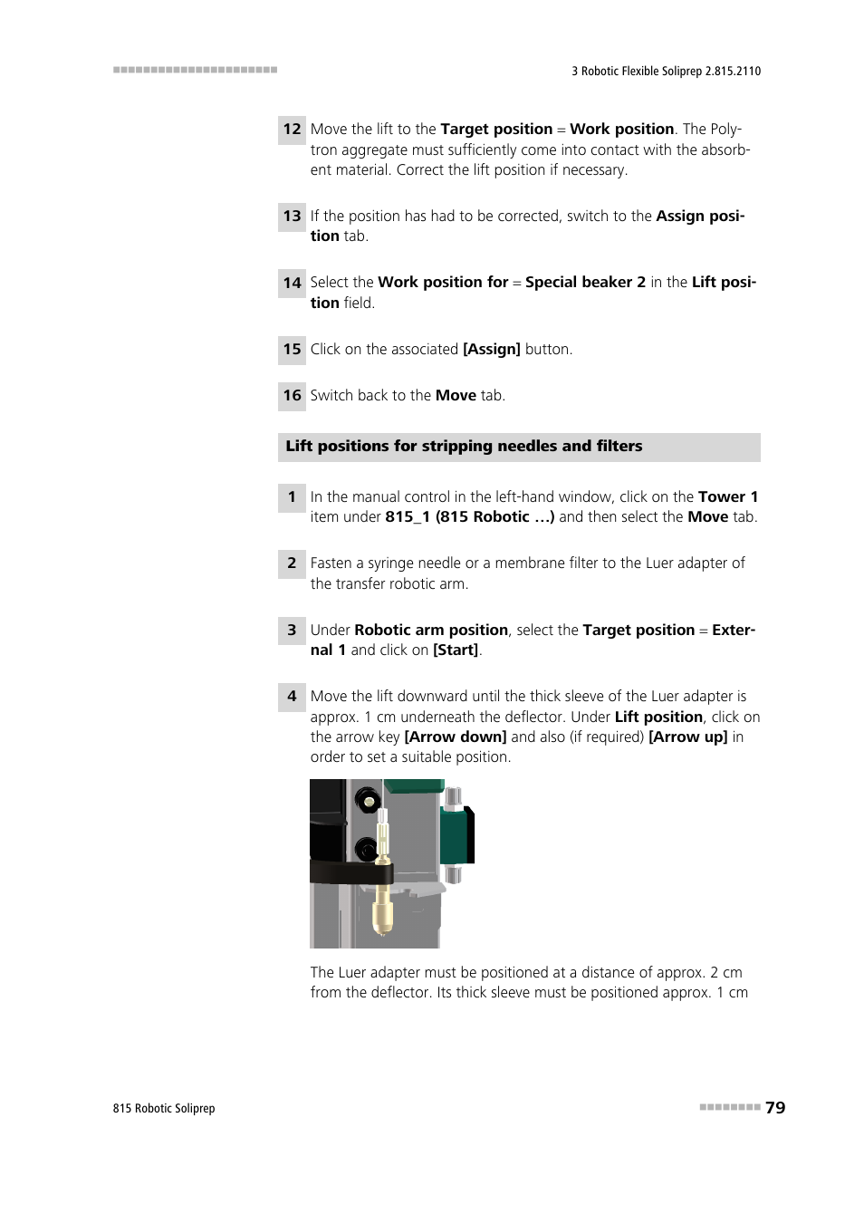 Metrohm 815 Robotic Soliprep User Manual | Page 87 / 180