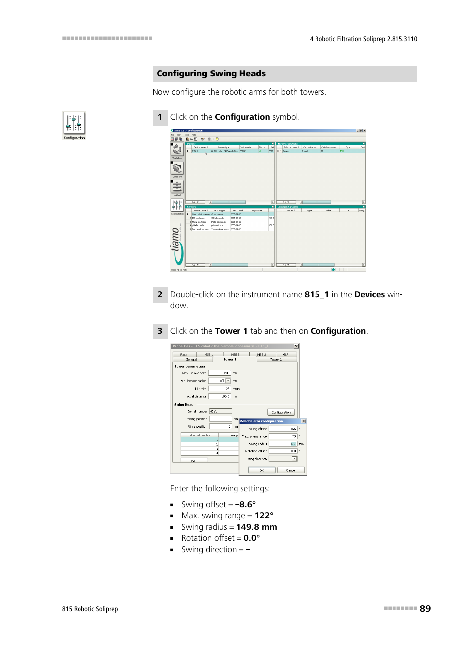 Metrohm 815 Robotic Soliprep User Manual | Page 97 / 180