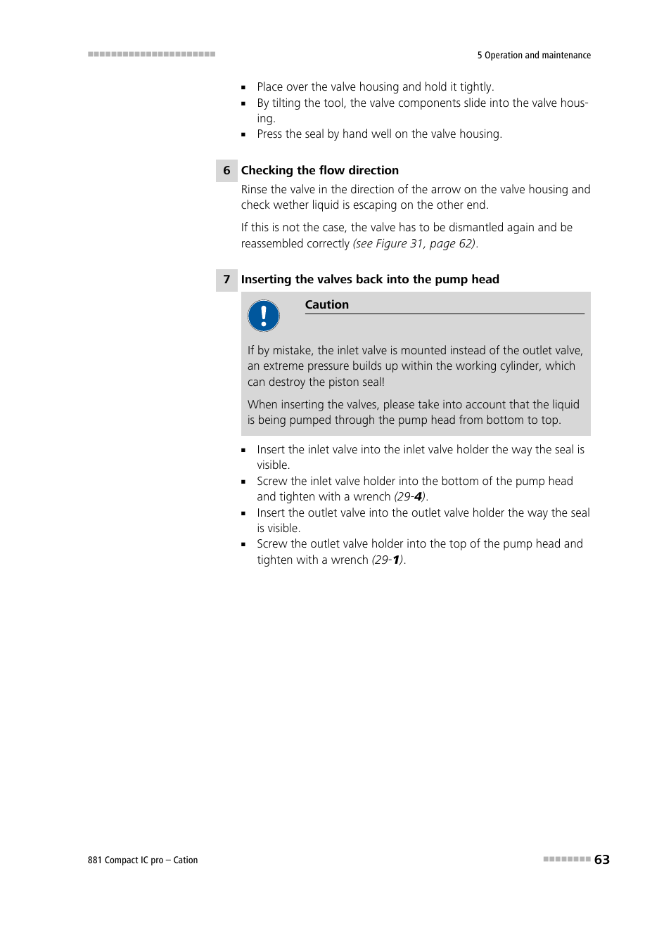 Metrohm 881 Compact IC pro – Cation User Manual | Page 71 / 101