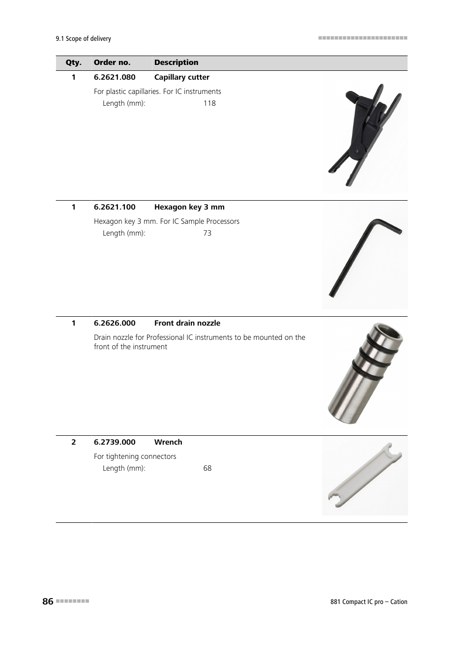 Metrohm 881 Compact IC pro – Cation User Manual | Page 94 / 101