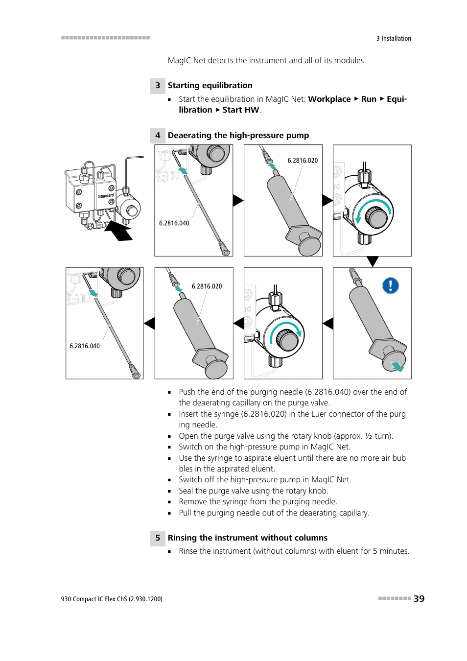 Metrohm 930 Compact IC Flex ChS User Manual | Page 47 / 103