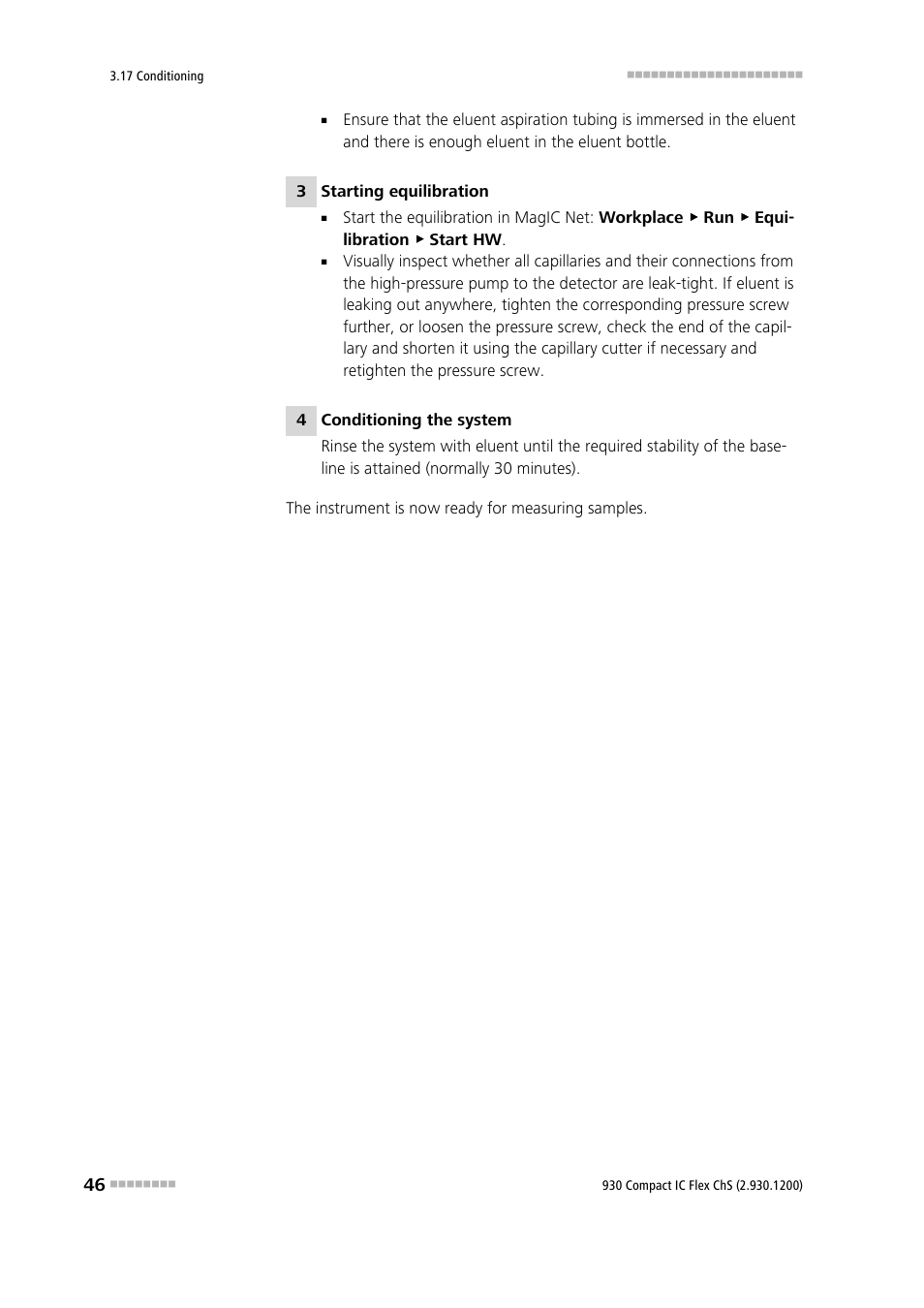 Metrohm 930 Compact IC Flex ChS User Manual | Page 54 / 103