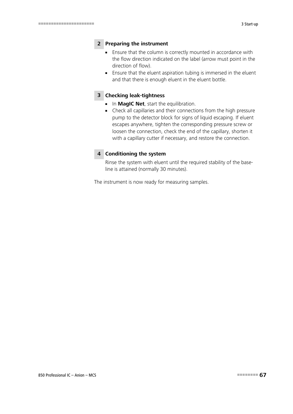 Metrohm 850 Professional IC Anion MCS User Manual | Page 77 / 142