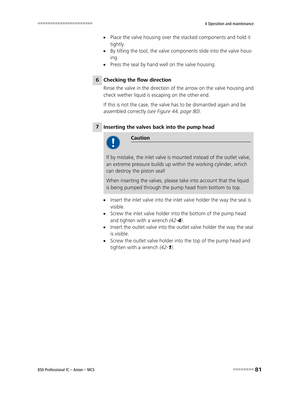 Metrohm 850 Professional IC Anion MCS User Manual | Page 91 / 142