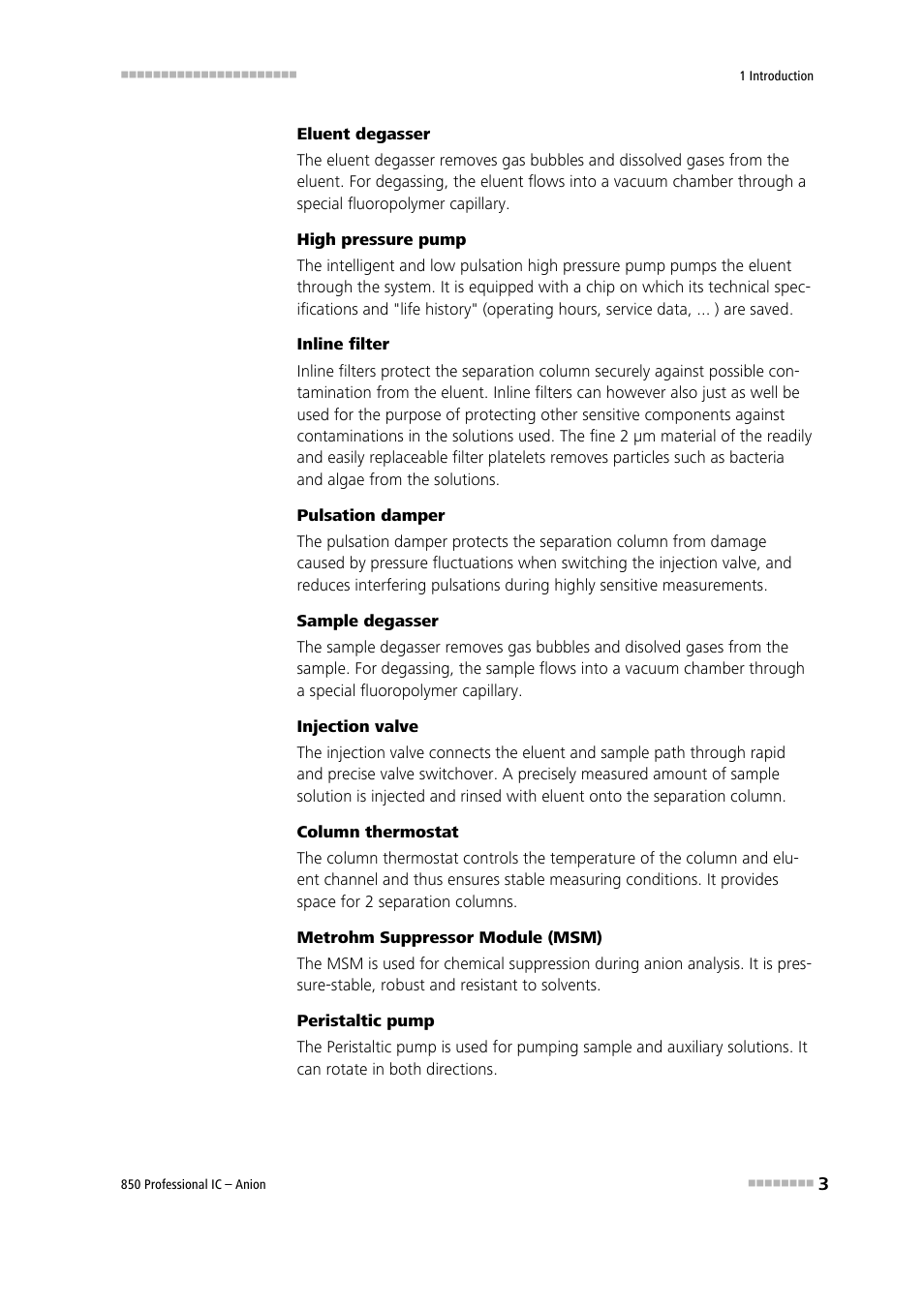 Metrohm 850 Professional IC Anion User Manual | Page 13 / 135