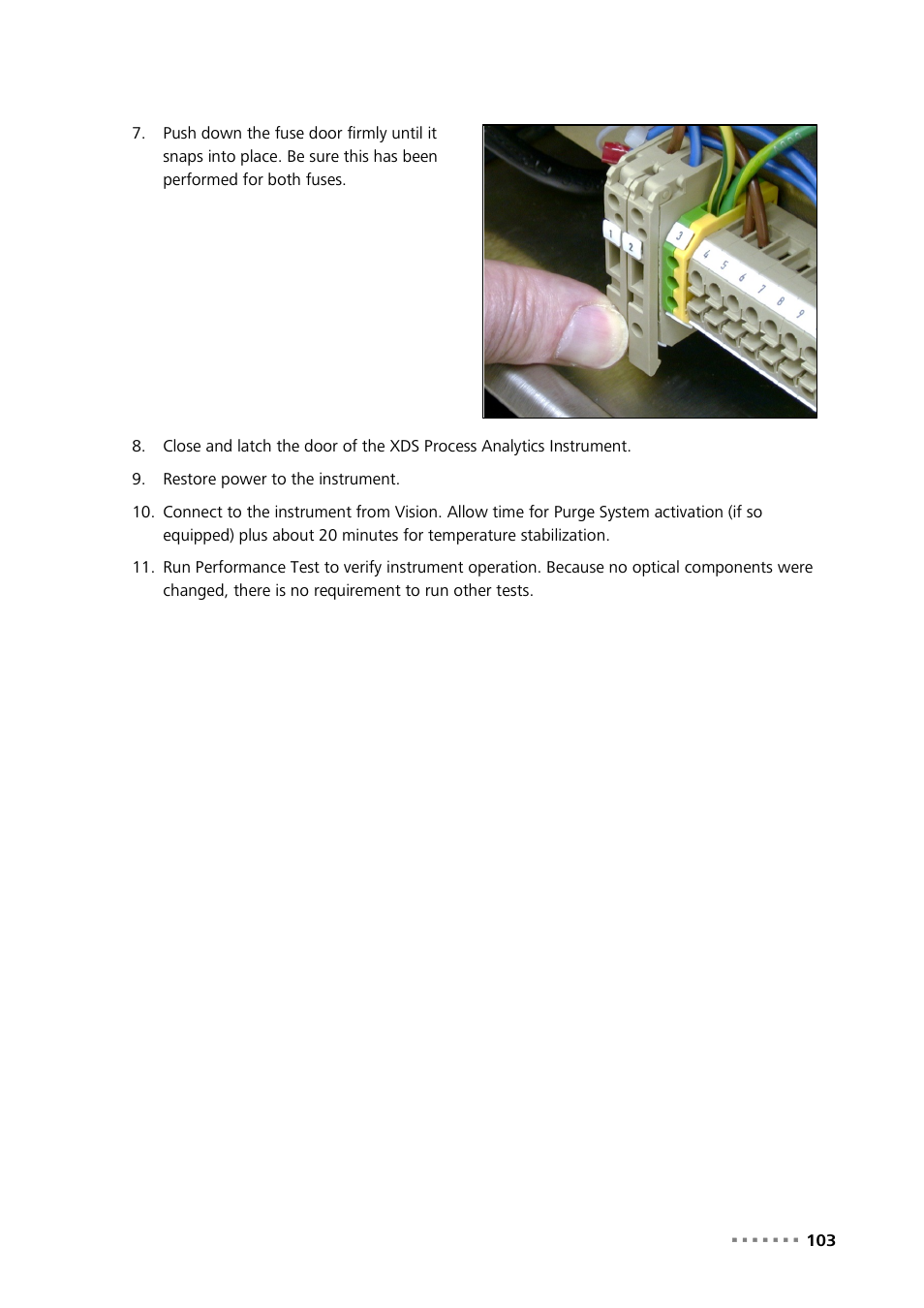 Metrohm NIRS XDS Process Analyzer – MicroBundle User Manual | Page 105 / 114