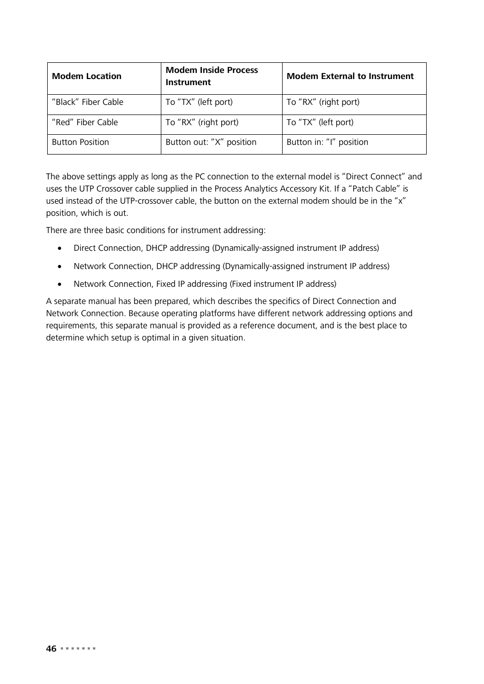 Metrohm NIRS XDS Process Analyzer – MicroBundle User Manual | Page 48 / 114