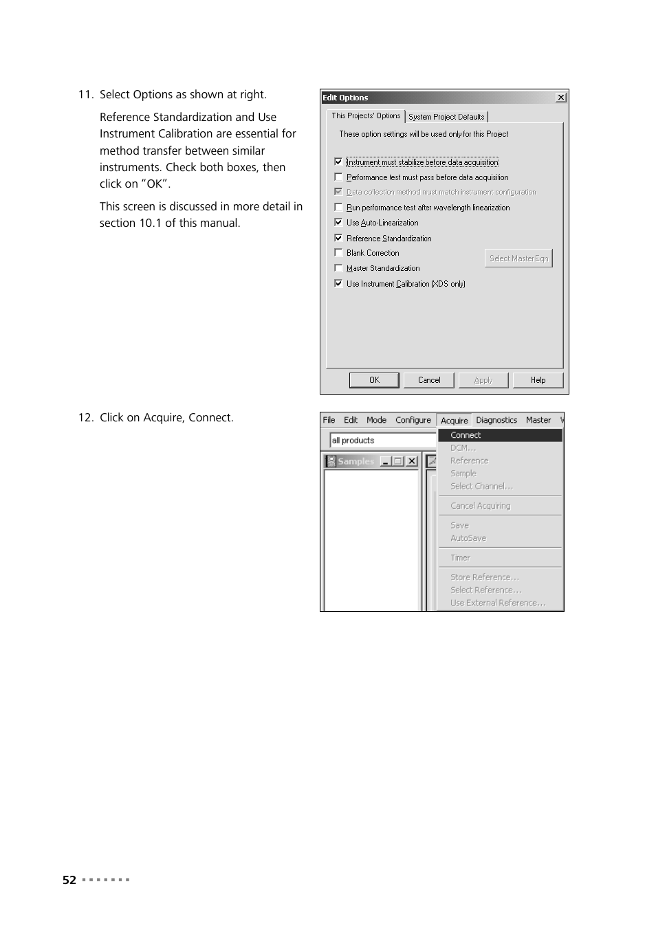 Metrohm NIRS XDS Process Analyzer – MicroBundle User Manual | Page 54 / 114