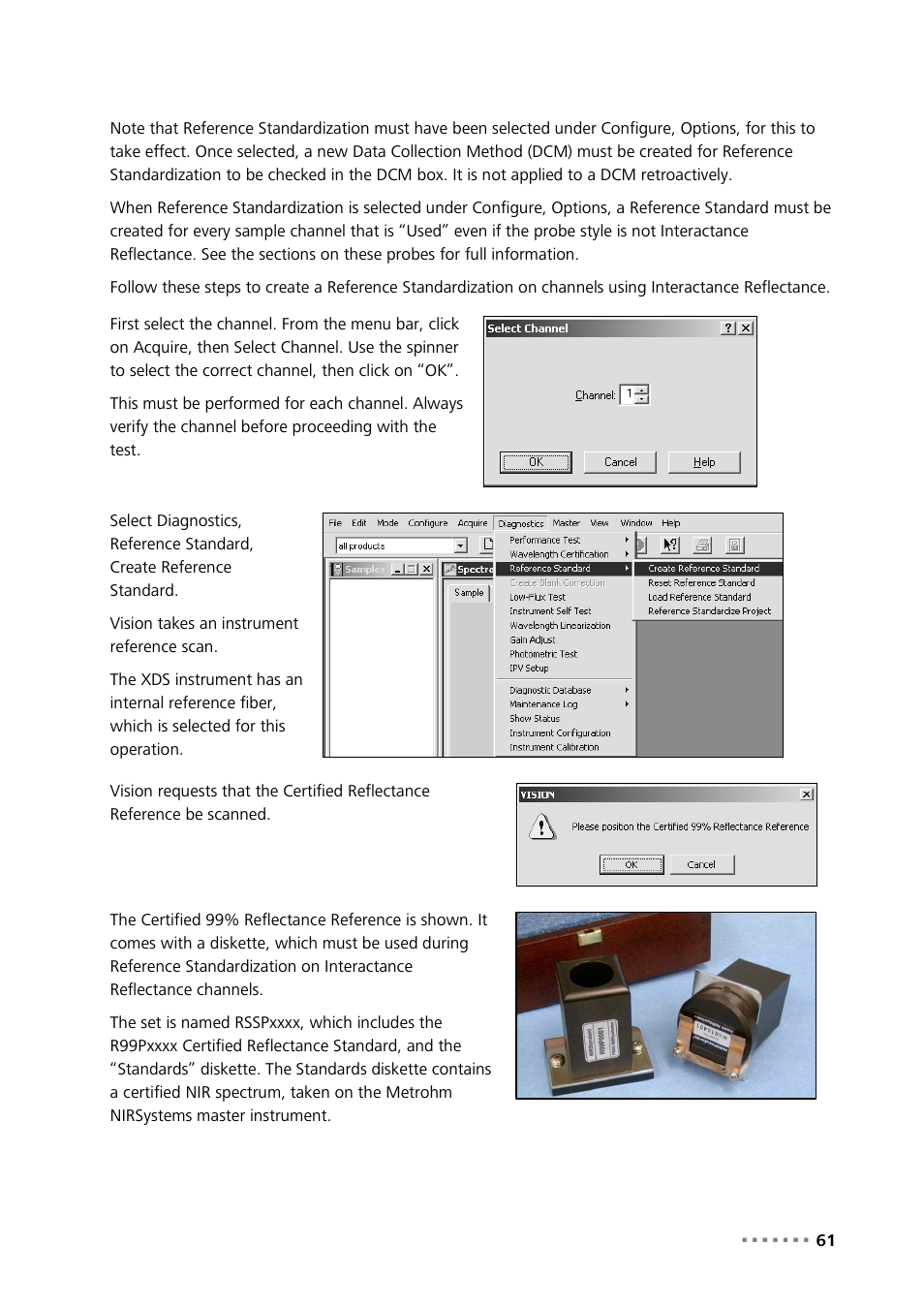 Metrohm NIRS XDS Process Analyzer – MicroBundle User Manual | Page 63 / 114