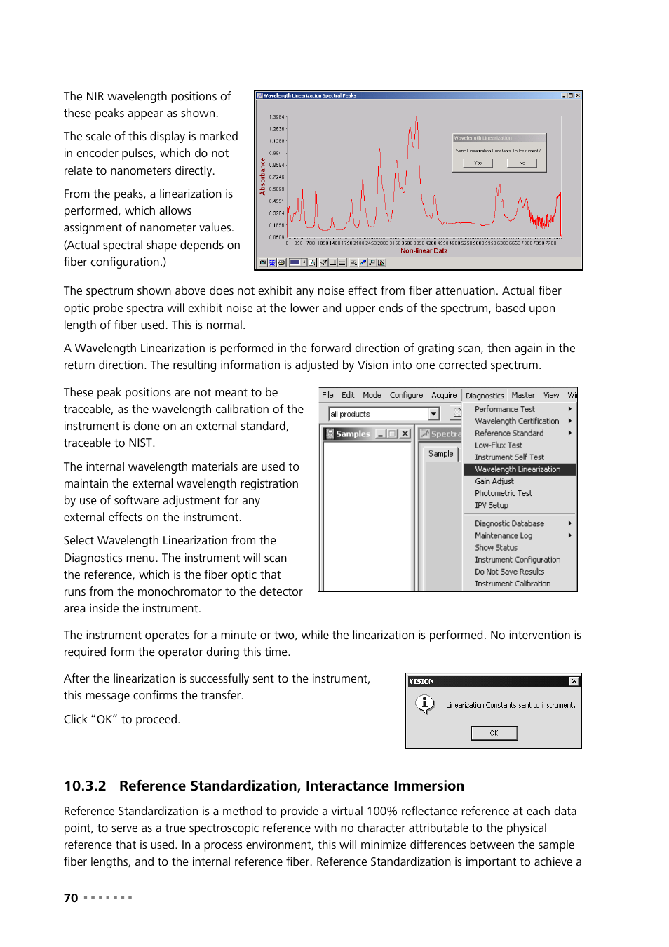 Reference standardization, interactance immersion | Metrohm NIRS XDS Process Analyzer – MicroBundle User Manual | Page 72 / 114