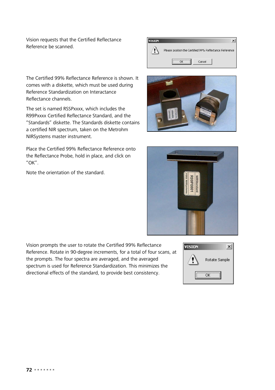 Metrohm NIRS XDS Process Analyzer – MicroBundle User Manual | Page 74 / 114