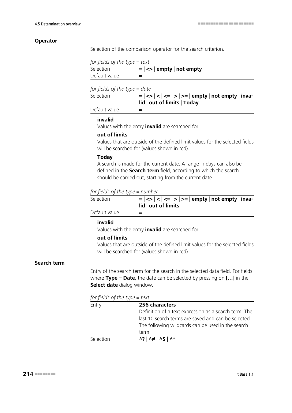 Metrohm tiBase 1.1 User Manual | Page 222 / 349