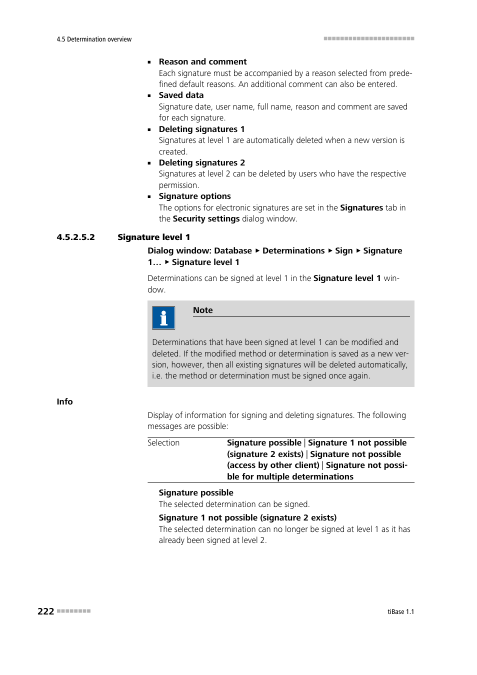 2 signature level 1 | Metrohm tiBase 1.1 User Manual | Page 230 / 349