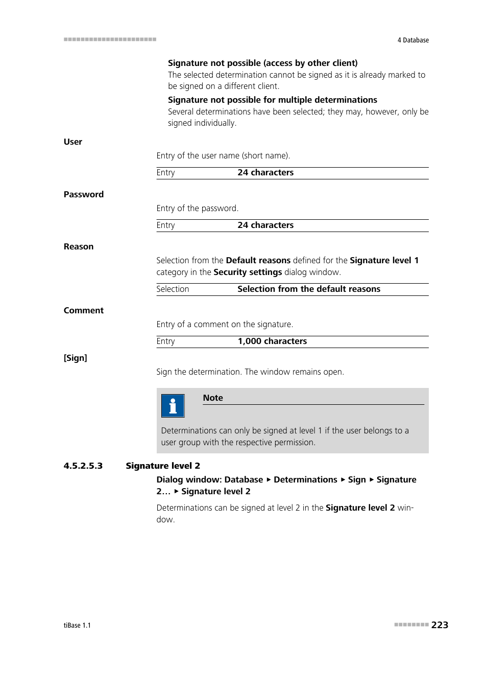 3 signature level 2 | Metrohm tiBase 1.1 User Manual | Page 231 / 349