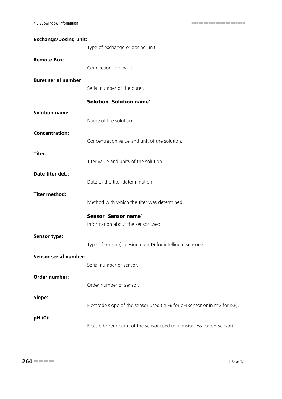 Metrohm tiBase 1.1 User Manual | Page 272 / 349