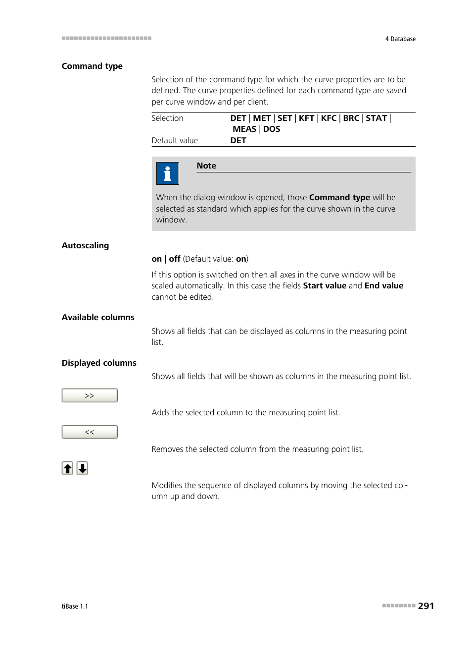 Metrohm tiBase 1.1 User Manual | Page 299 / 349