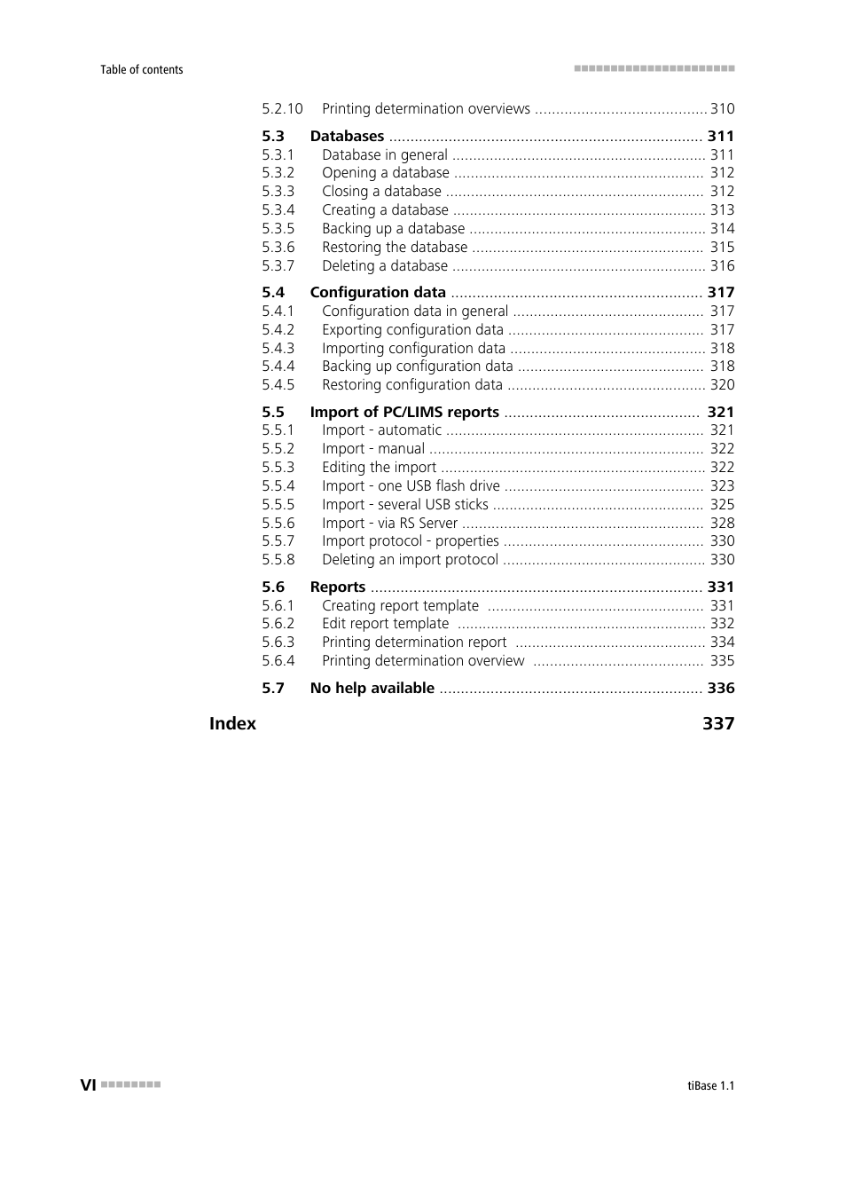 Metrohm tiBase 1.1 User Manual | Page 8 / 349