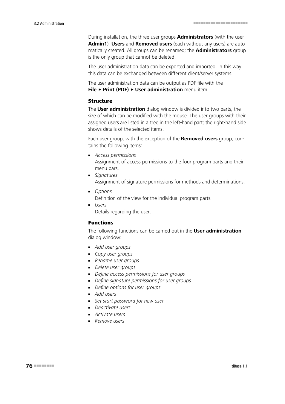 Metrohm tiBase 1.1 User Manual | Page 84 / 349