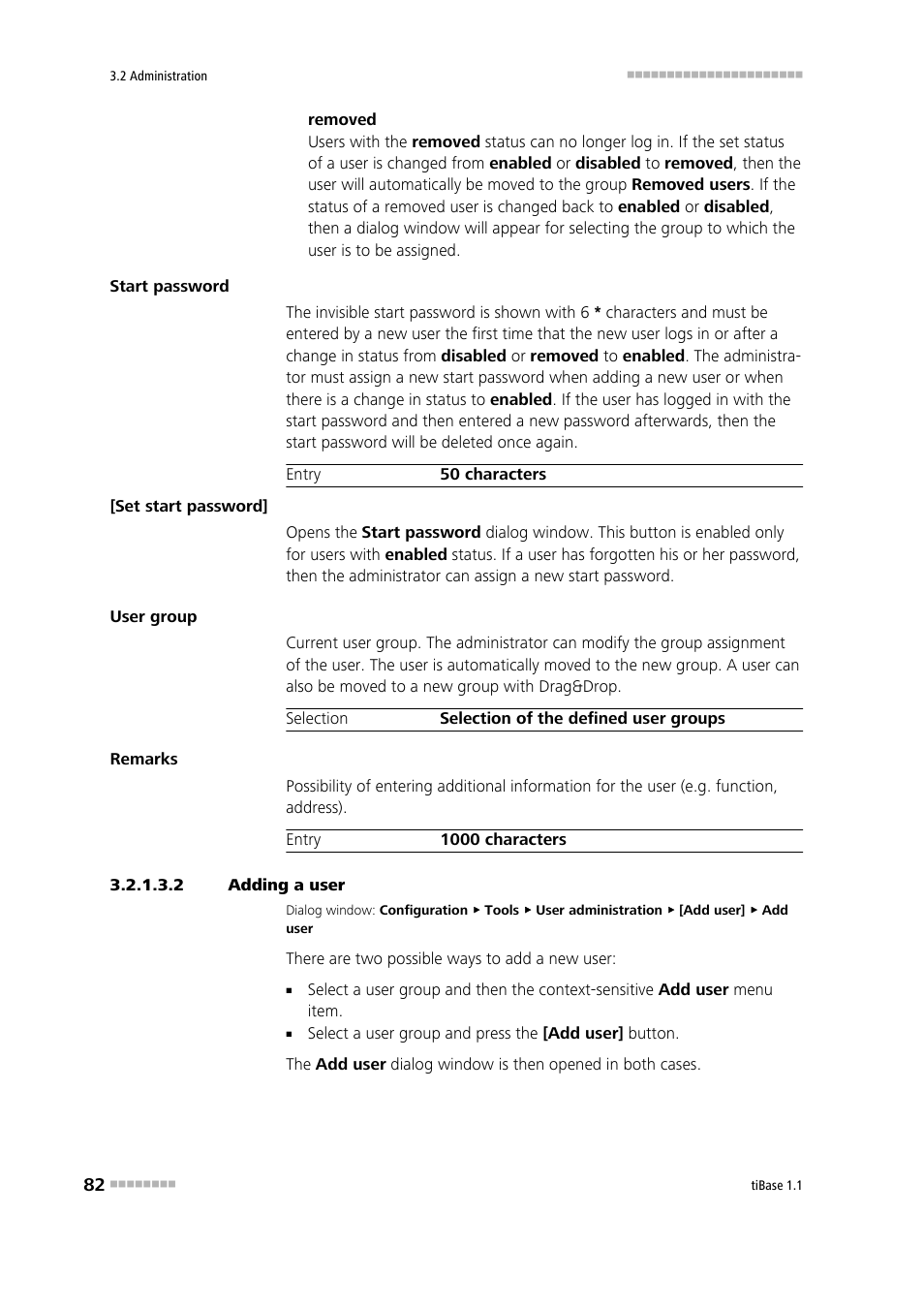 2 adding a user, Add users | Metrohm tiBase 1.1 User Manual | Page 90 / 349