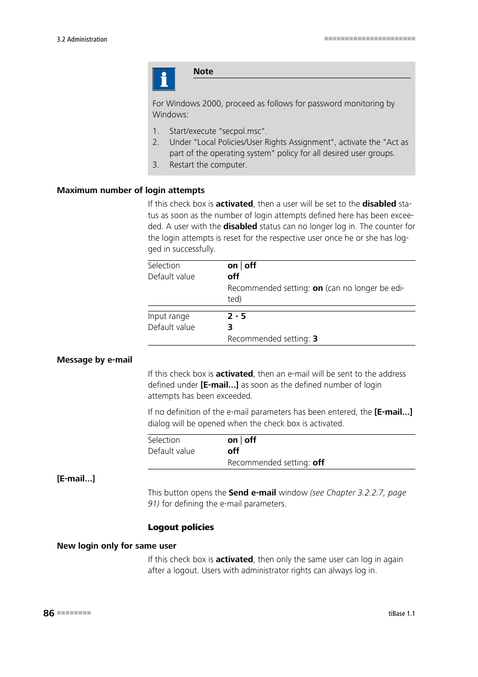 Metrohm tiBase 1.1 User Manual | Page 94 / 349