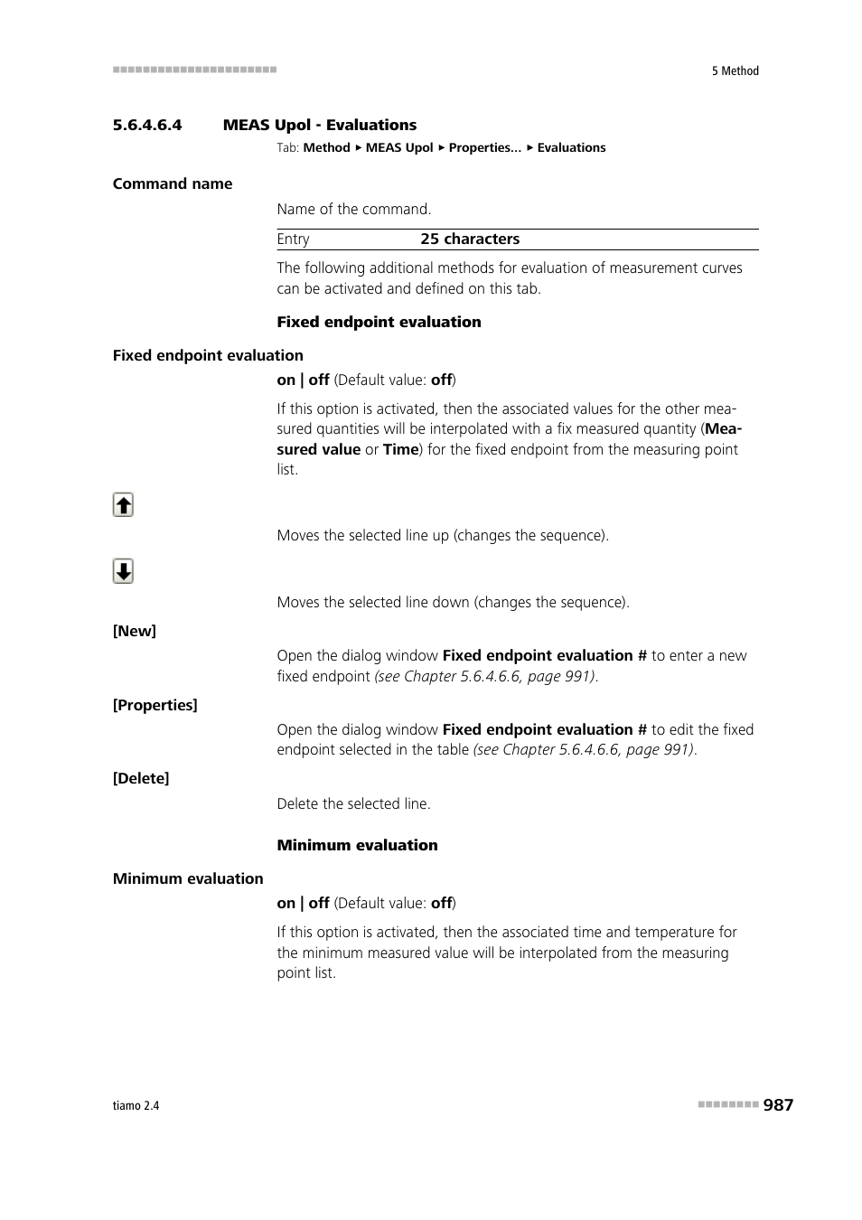 4 meas upol - evaluations, Evaluations | Metrohm tiamo 2.4 Manual User Manual | Page 1003 / 1717