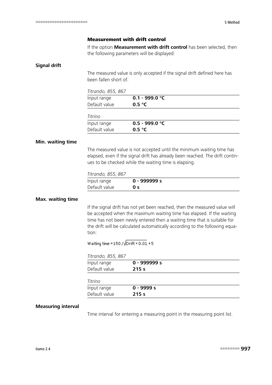 Metrohm tiamo 2.4 Manual User Manual | Page 1013 / 1717