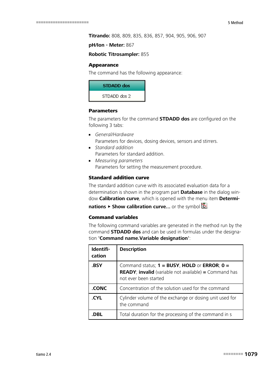 Metrohm tiamo 2.4 Manual User Manual | Page 1095 / 1717