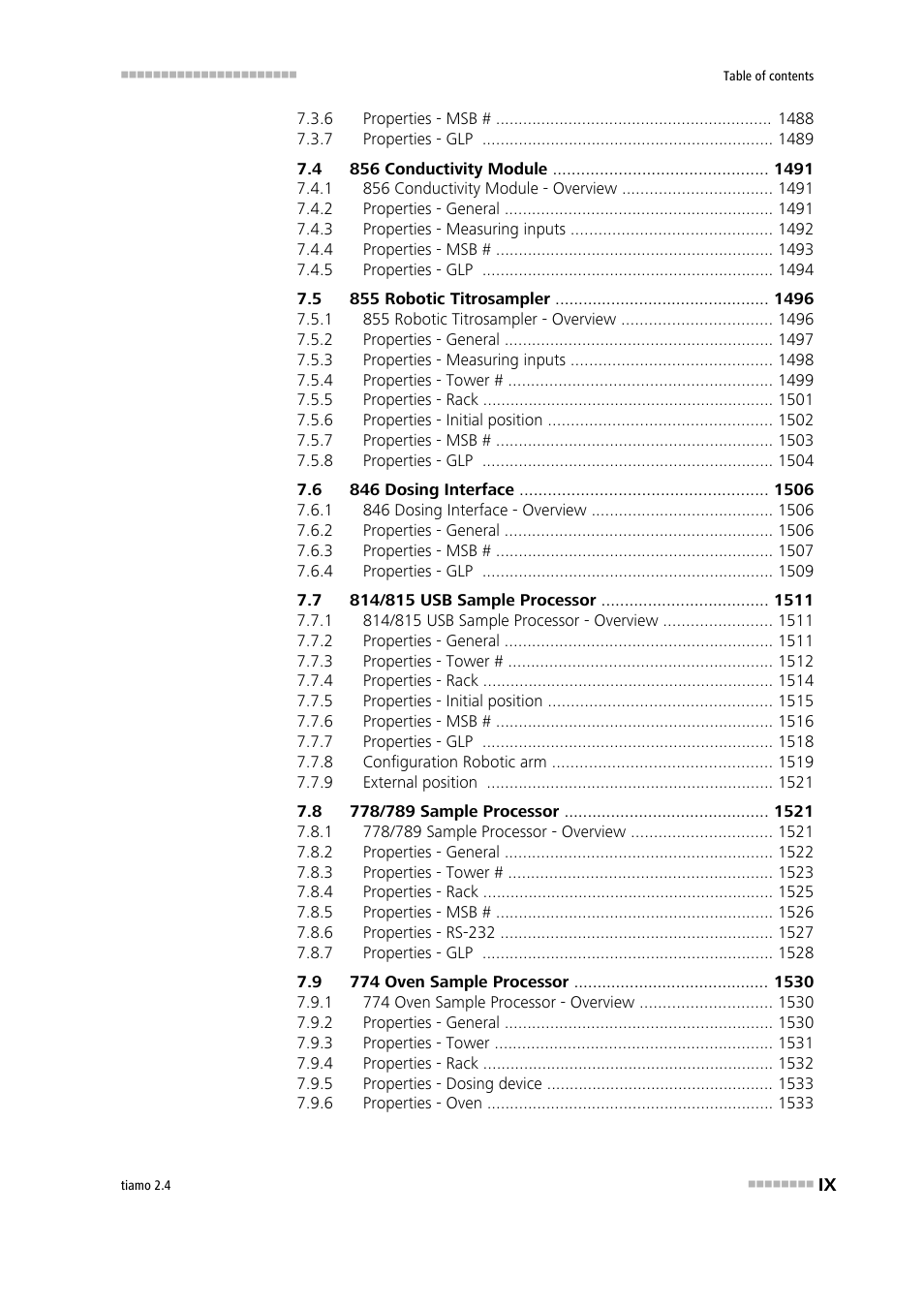 Metrohm tiamo 2.4 Manual User Manual | Page 11 / 1717