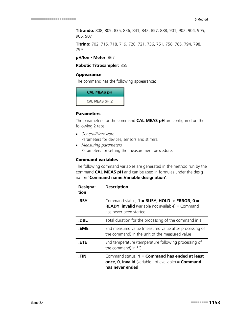 Metrohm tiamo 2.4 Manual User Manual | Page 1169 / 1717