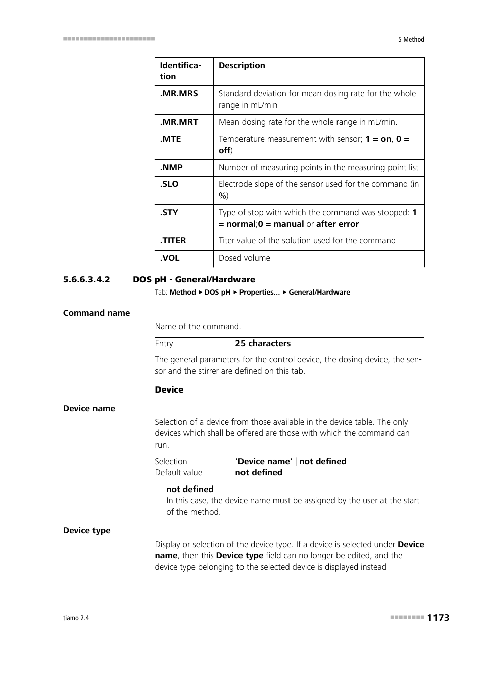 2 dos ph - general/hardware, General/hardware | Metrohm tiamo 2.4 Manual User Manual | Page 1189 / 1717