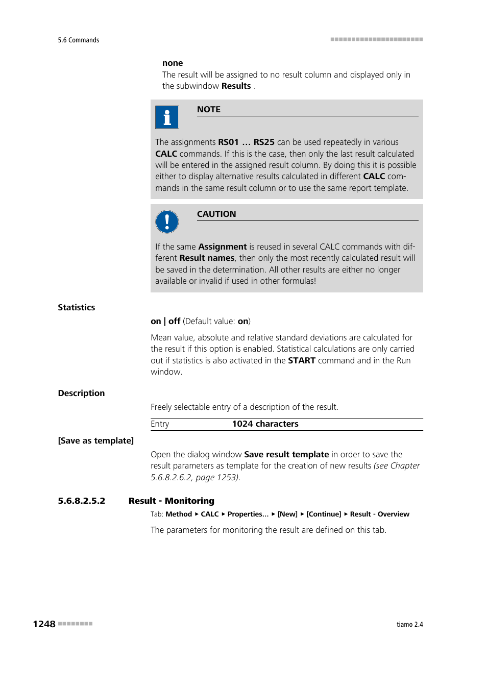 2 result - monitoring | Metrohm tiamo 2.4 Manual User Manual | Page 1264 / 1717