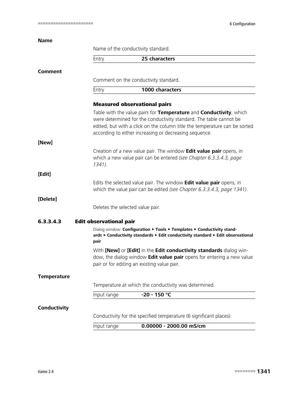 3 edit observational pair | Metrohm tiamo 2.4 Manual User Manual | Page 1357 / 1717