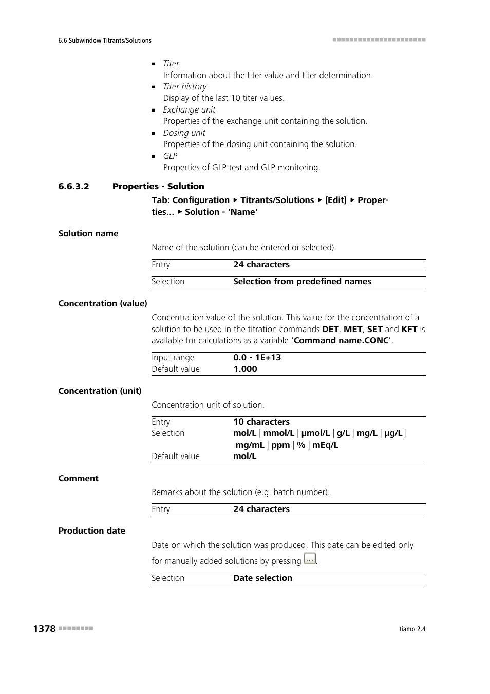 2 properties - solution | Metrohm tiamo 2.4 Manual User Manual | Page 1394 / 1717