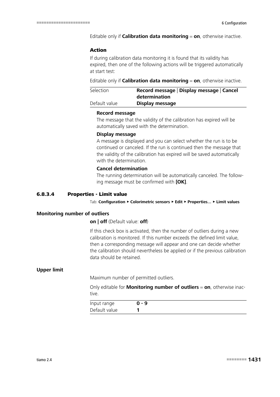 4 properties - limit value | Metrohm tiamo 2.4 Manual User Manual | Page 1447 / 1717