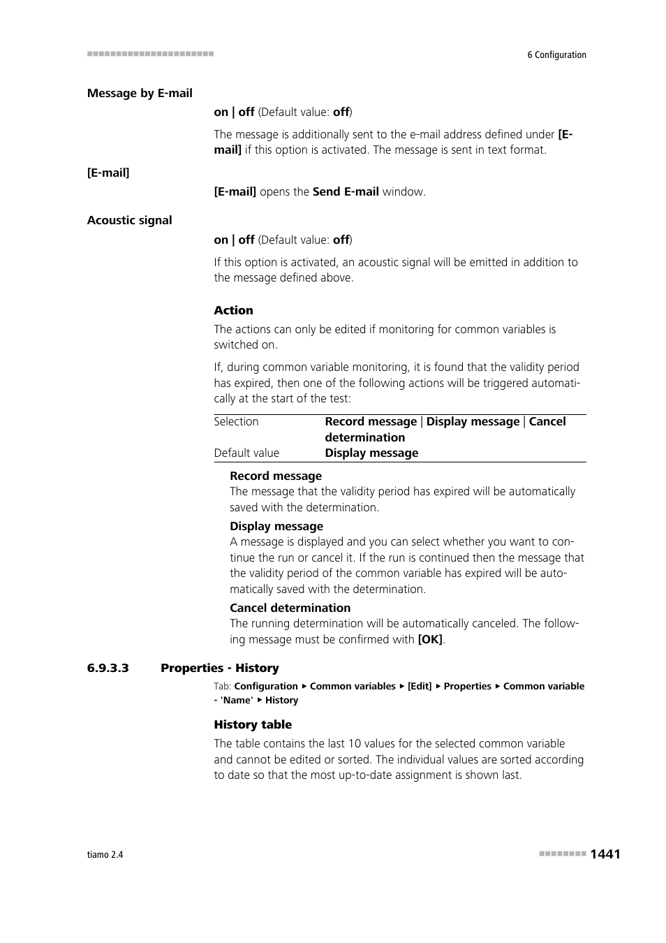 3 properties - history | Metrohm tiamo 2.4 Manual User Manual | Page 1457 / 1717