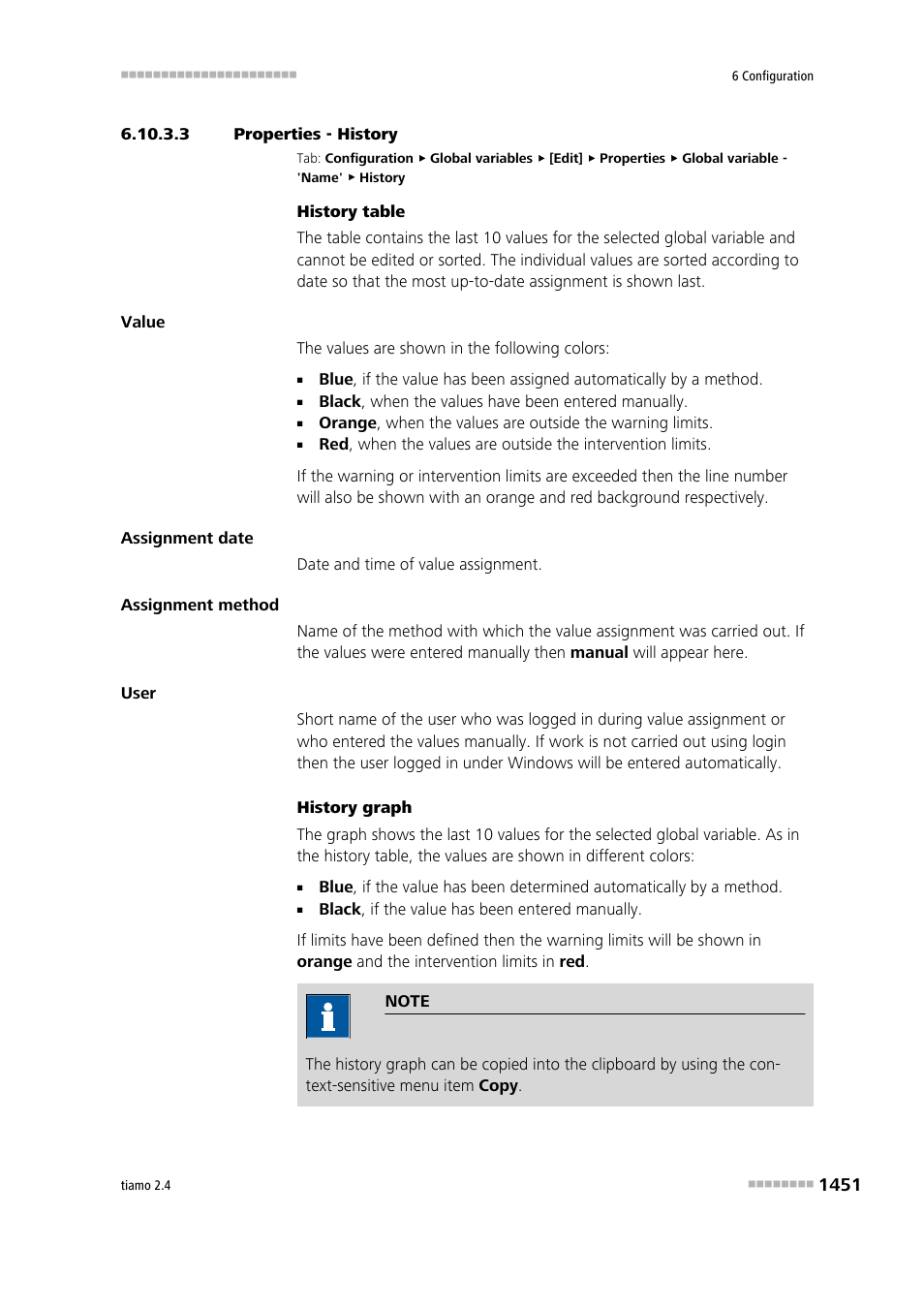 3 properties - history | Metrohm tiamo 2.4 Manual User Manual | Page 1467 / 1717