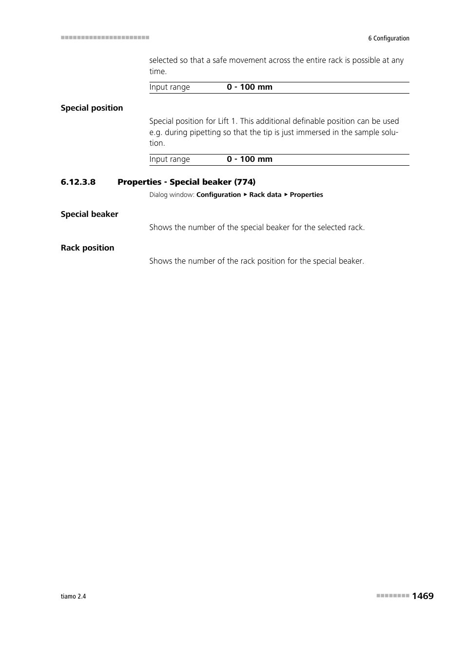 8 properties - special beaker (774) | Metrohm tiamo 2.4 Manual User Manual | Page 1485 / 1717