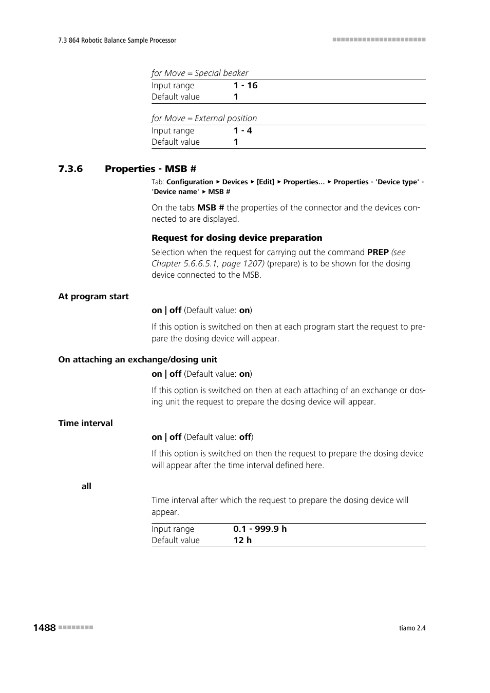 6 properties - msb, Properties - msb # 8 | Metrohm tiamo 2.4 Manual User Manual | Page 1504 / 1717