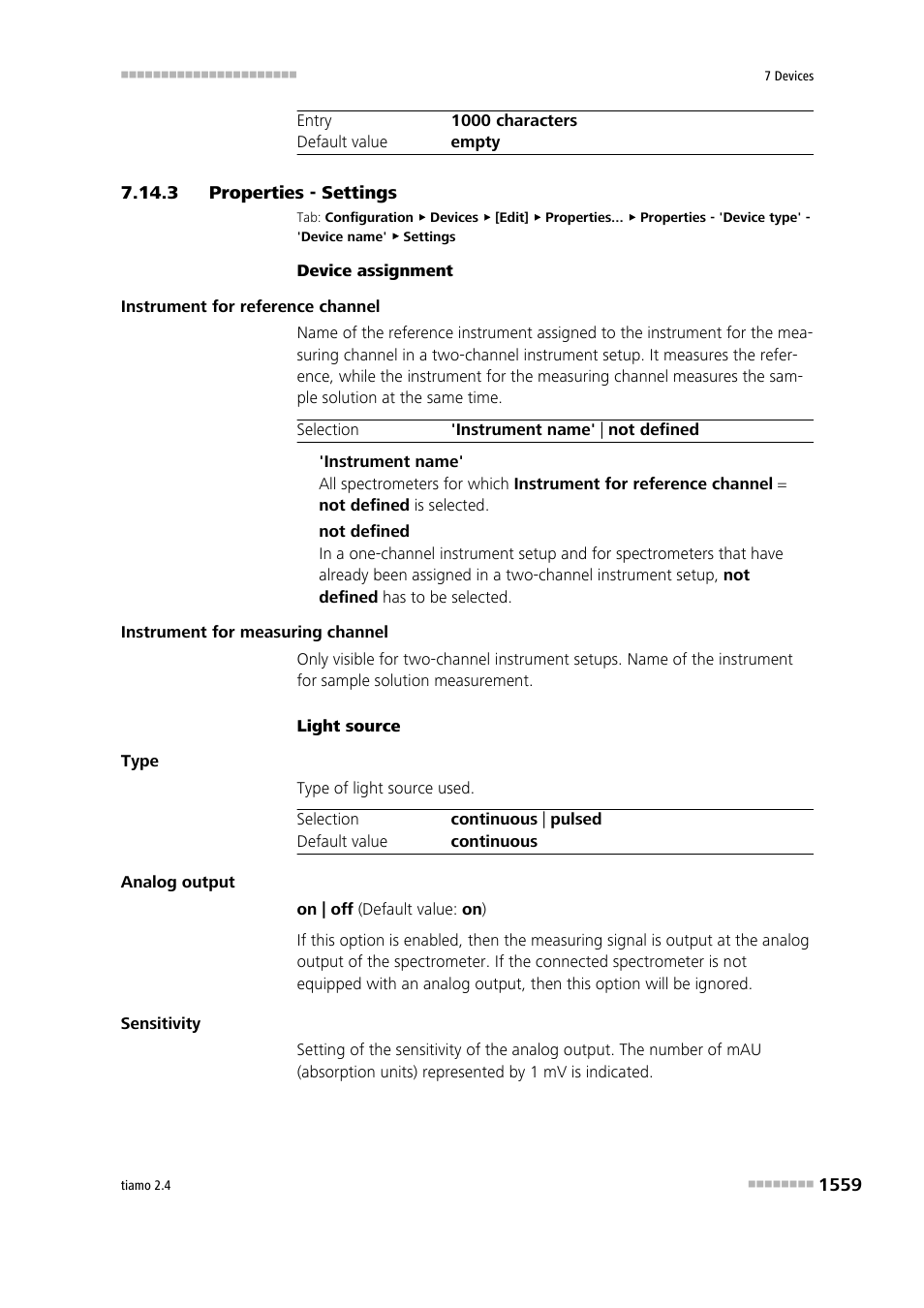 3 properties - settings, Properties - settings 9, Settings | Metrohm tiamo 2.4 Manual User Manual | Page 1575 / 1717