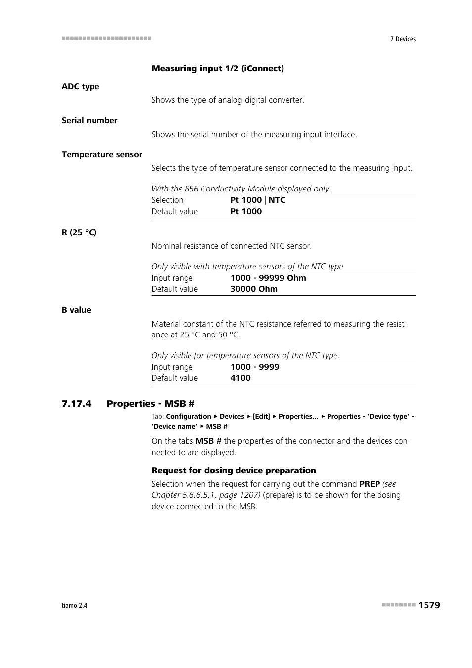 4 properties - msb, Properties - msb # 9 | Metrohm tiamo 2.4 Manual User Manual | Page 1595 / 1717