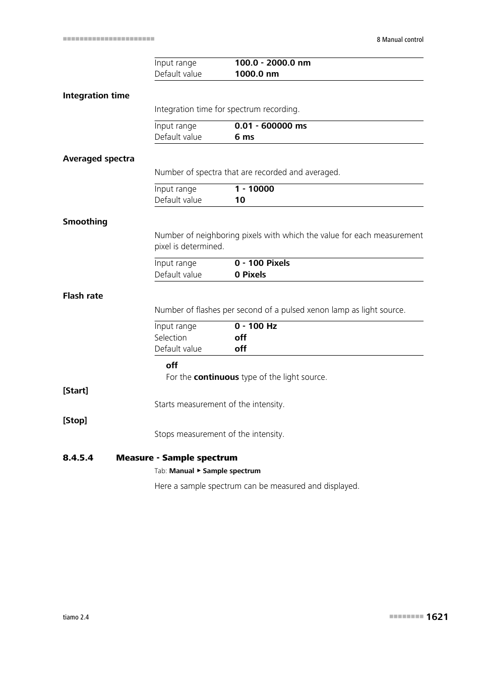 4 measure - sample spectrum | Metrohm tiamo 2.4 Manual User Manual | Page 1637 / 1717