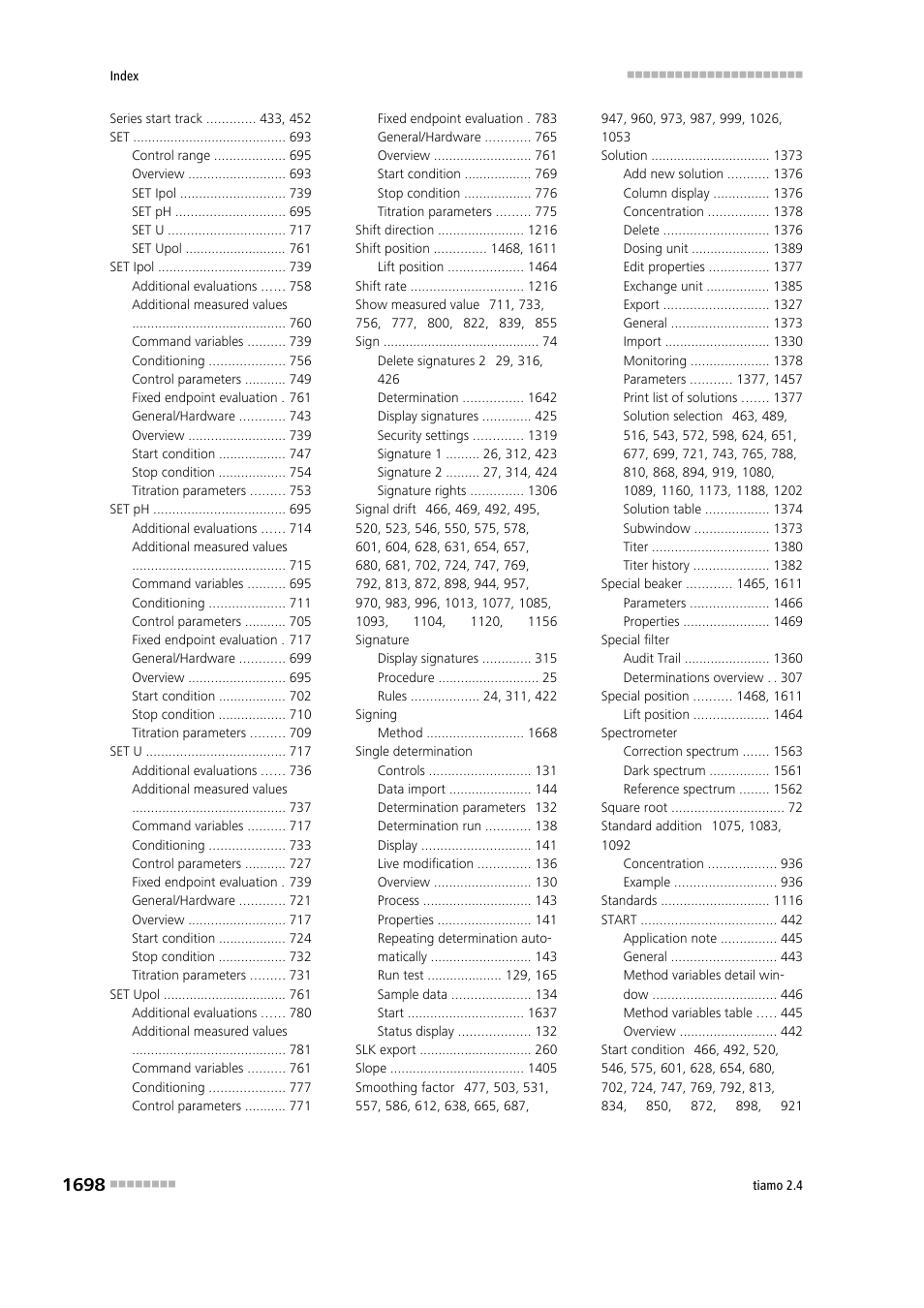 Metrohm tiamo 2.4 Manual User Manual | Page 1714 / 1717