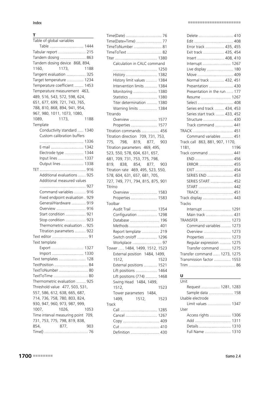 Metrohm tiamo 2.4 Manual User Manual | Page 1716 / 1717