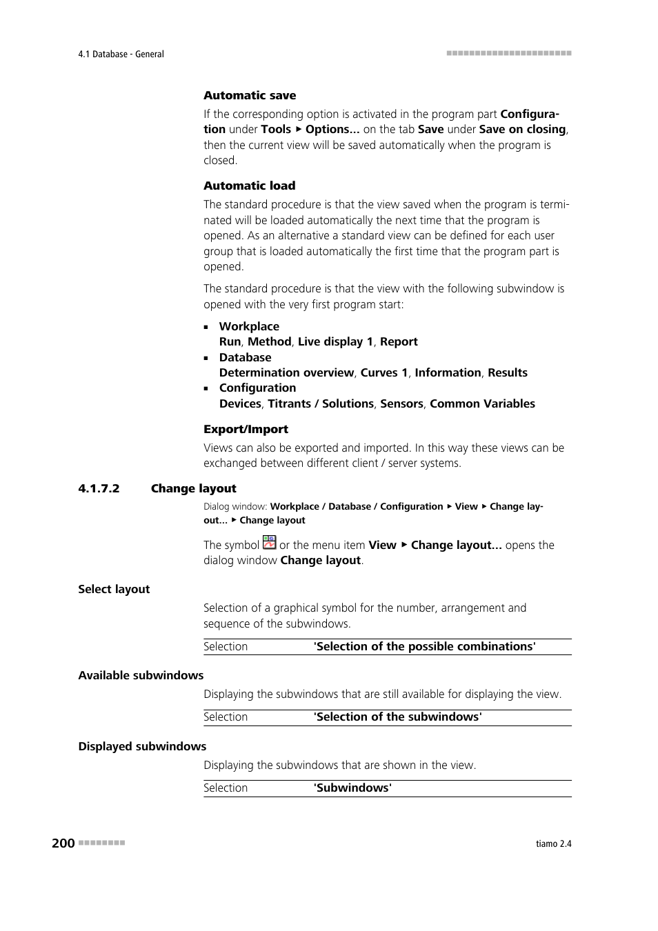 2 change layout | Metrohm tiamo 2.4 Manual User Manual | Page 216 / 1717