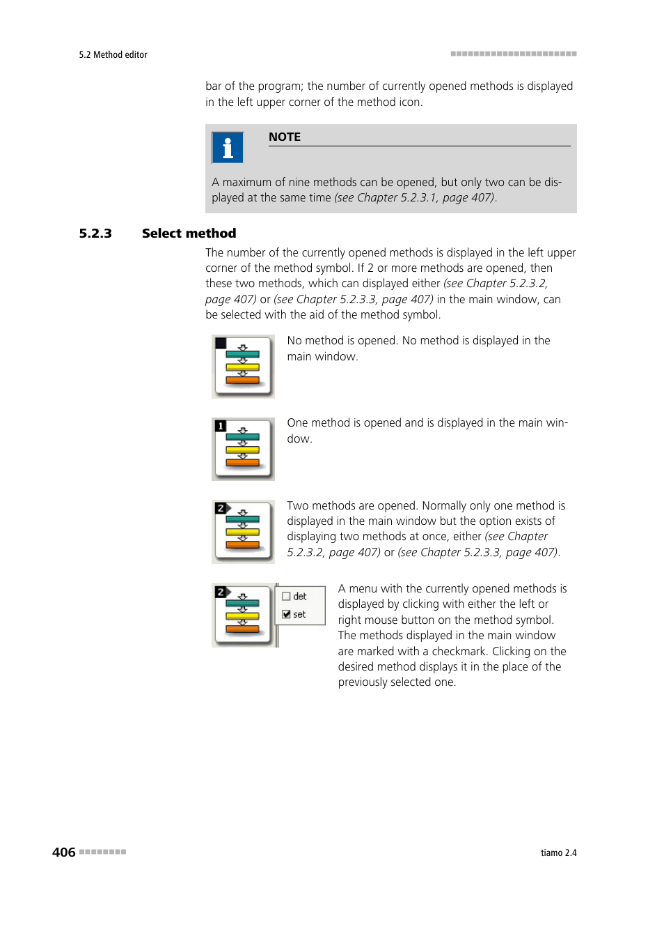 3 select method, Select method | Metrohm tiamo 2.4 Manual User Manual | Page 422 / 1717